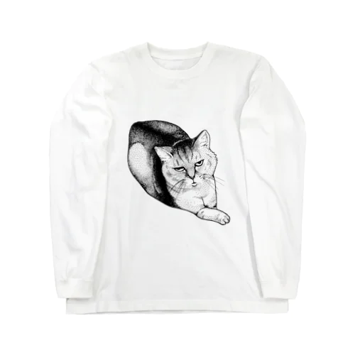 目つきの悪いねこ Long Sleeve T-Shirt