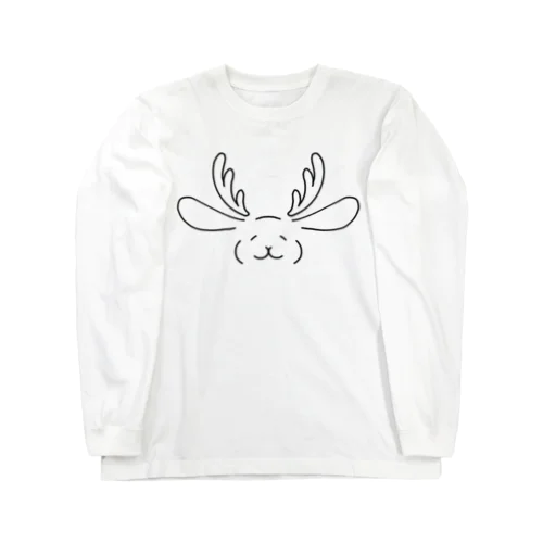 にっこりジャッカロープ Long Sleeve T-Shirt