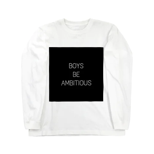 BOYS BE AMBITIOUS ロングスリーブTシャツ