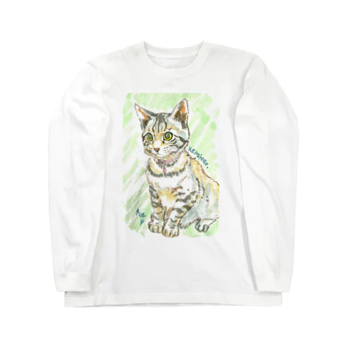 子猫ケンケン ロングスリーブTシャツ