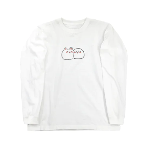 なかよしアザラシしろくま Long Sleeve T-Shirt