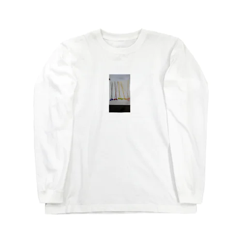 ボタンフラワートート Long Sleeve T-Shirt