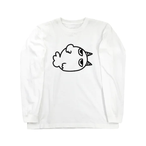 休日動きたくないモンスター Long Sleeve T-Shirt