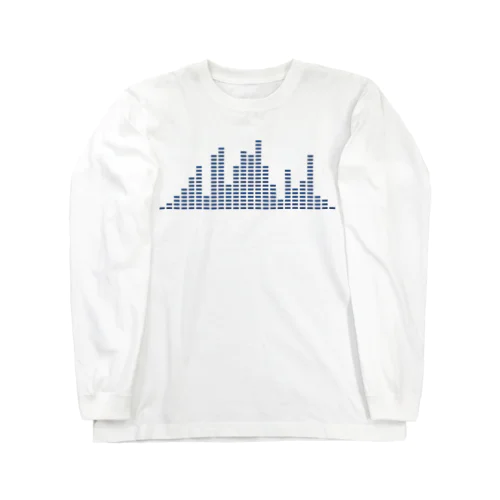 オーディオ機器のグラフっぽいヤツ Long Sleeve T-Shirt