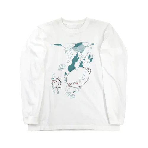 ざぶーんアザラシ Long Sleeve T-Shirt