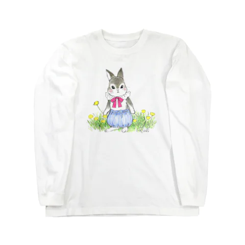 長そでT　うさぎ　しましまパンツ Long Sleeve T-Shirt