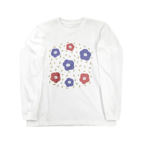 ポピーの花 Long Sleeve T-Shirt