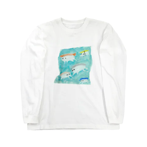 寿司魚 Long Sleeve T-Shirt