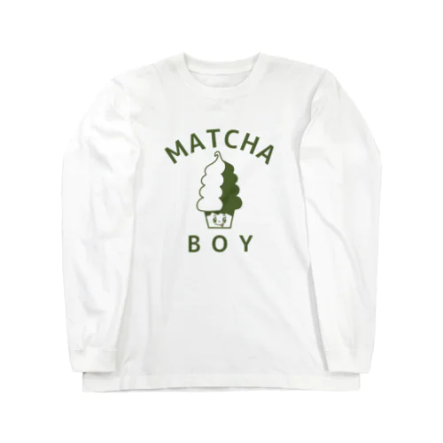 MATCHA BOY ロングスリーブTシャツ