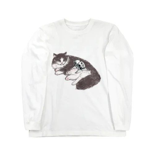 オブジェクト「猫」 Long Sleeve T-Shirt