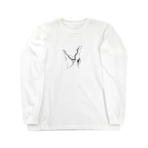 ワニ Long Sleeve T-Shirt