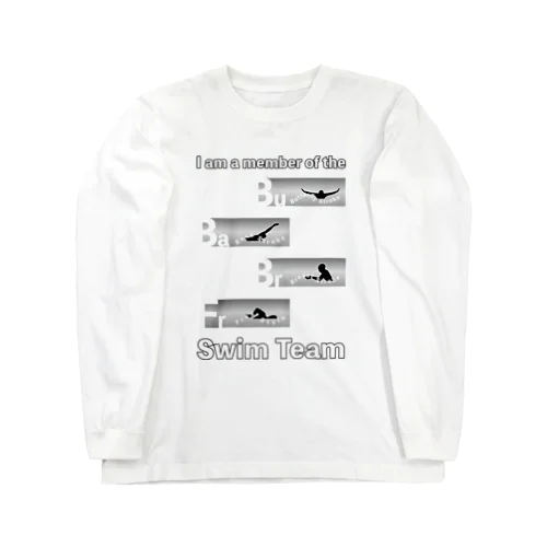 4泳法カラー（G） Long Sleeve T-Shirt