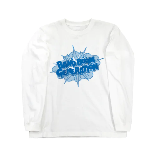 バンドブーム世代（青） Long Sleeve T-Shirt