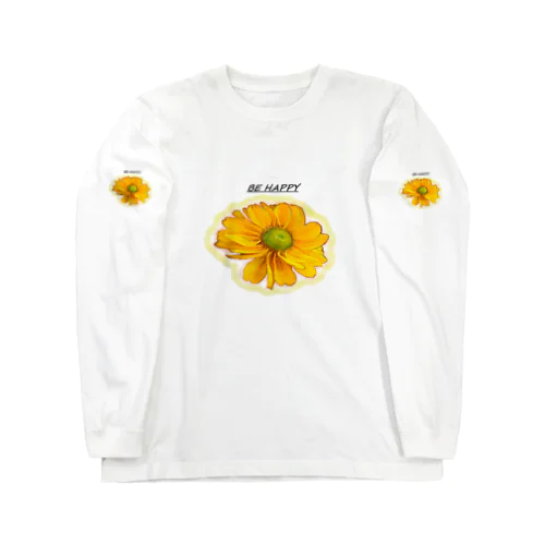 BE  HAPPY Long Sleeve T-Shirt