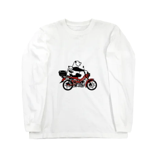 ハンターカブ　レッド Long Sleeve T-Shirt