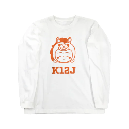 着ぐるみ 午地蔵　ｰ顔Tｰ Long Sleeve T-Shirt