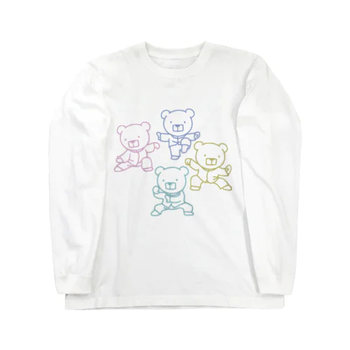 かくばなちゃん太極拳の型 Long Sleeve T-Shirt