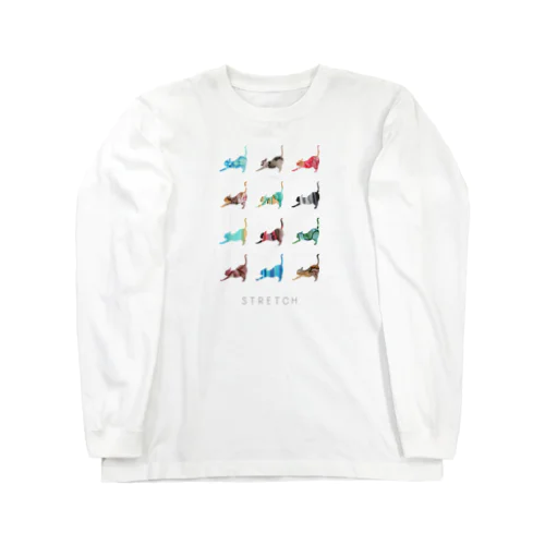 NEKO no STRETCH Long Sleeve T-Shirt