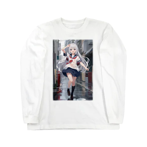 雨上がりの少女 Long Sleeve T-Shirt