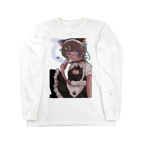 治安悪いメイドちゃん Long Sleeve T-Shirt