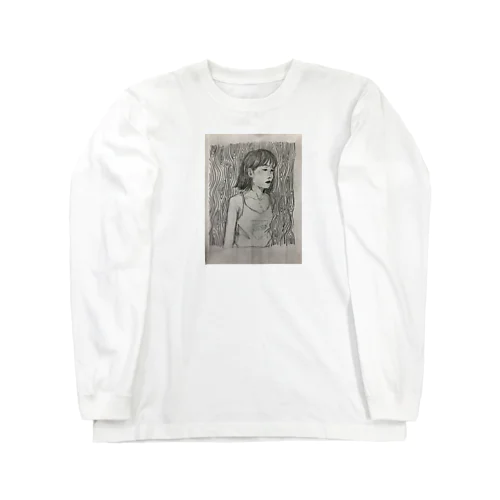 キャミソールの女 Long Sleeve T-Shirt