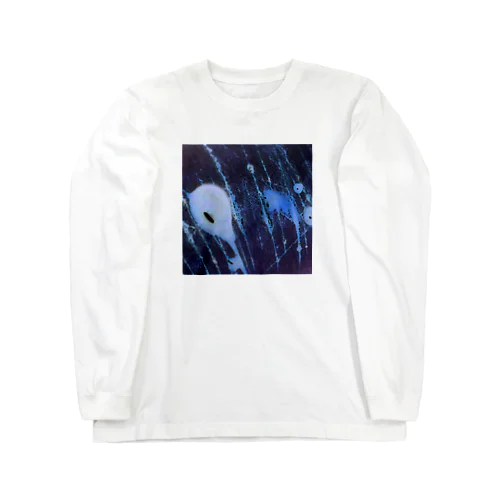 Shooting Scratch Galaxy 流れ傷銀河 (WCG276) ロングスリーブTシャツ