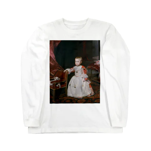 皇太子フェリペ・プロスぺロの肖像 / Portrait of Prince Philip Prospero Long Sleeve T-Shirt