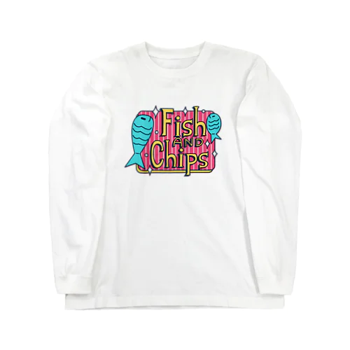 POP誘惑「FISH&CHIPS」 Long Sleeve T-Shirt