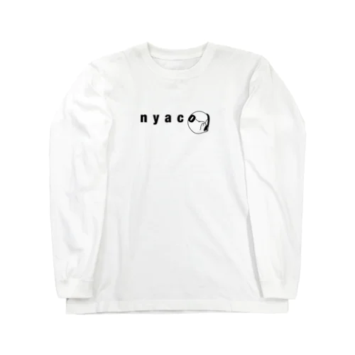 まぁるいnyaco ロングスリーブTシャツ