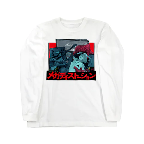 MEGA DISTORTION ロングスリーブTシャツ