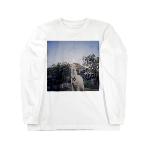 ヤギムーン Long Sleeve T-Shirt