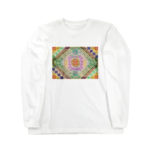 ひとらしきもの（模様） Long Sleeve T-Shirt