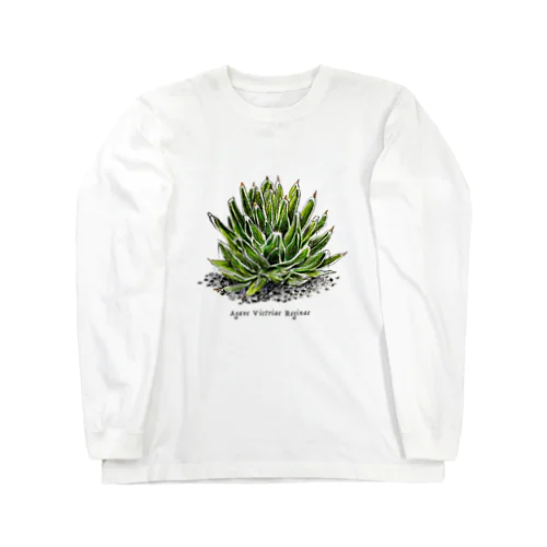 Agave Victriae Reginae ロングスリーブTシャツ