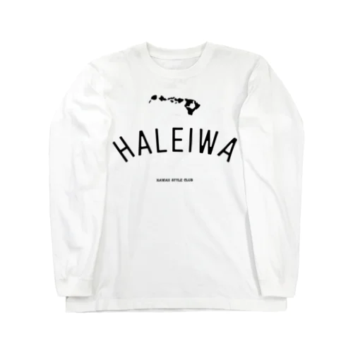 HALEIWA　BLK LOGO ロングスリーブTシャツ