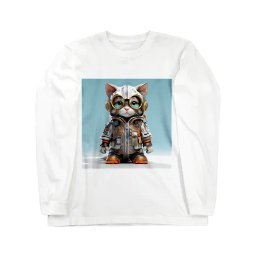 猫 Long Sleeve T-Shirt