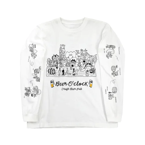 BeerO'clock ロングスリーブTシャツ 롱 슬리브 티셔츠