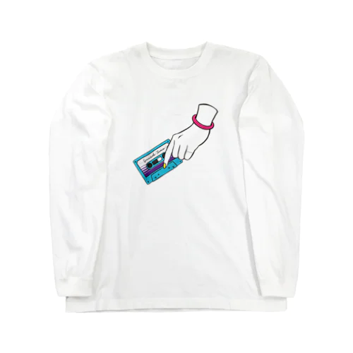 ミックステープを君に　ブルー Long Sleeve T-Shirt