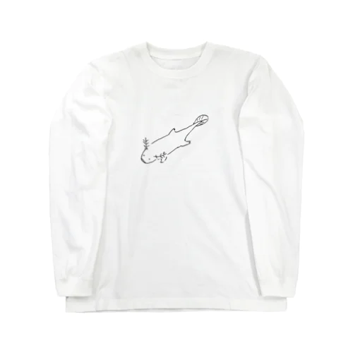 なんか違うウーパールーパー Long Sleeve T-Shirt