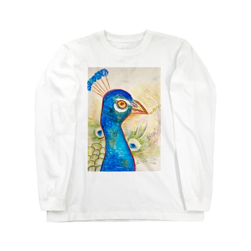 孔雀 Long Sleeve T-Shirt