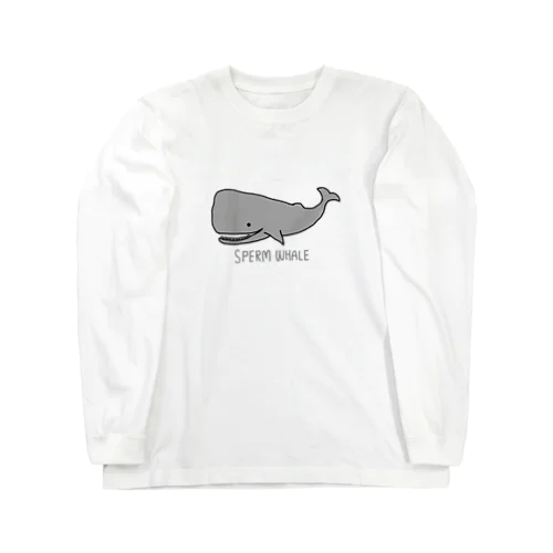 ゆるふわマッコウクジラ Long Sleeve T-Shirt