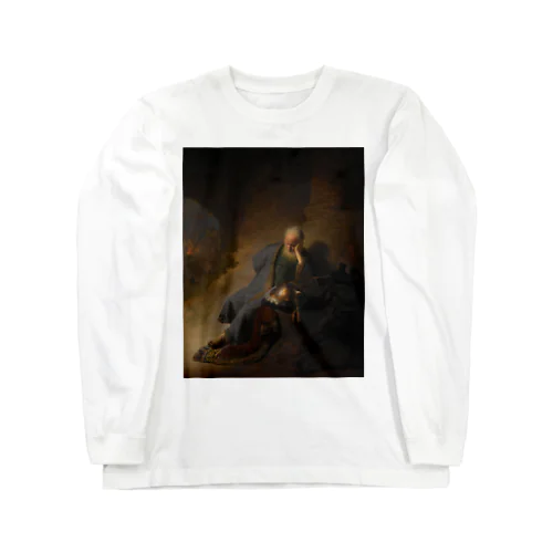 エルサレムの滅亡を嘆くエレミヤ /  Jeremiah Lamenting the Destruction of Jerusalem Long Sleeve T-Shirt