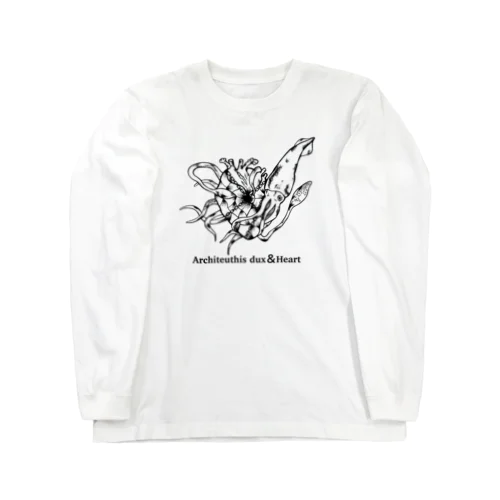 ダイオウイカ(黒) Long Sleeve T-Shirt