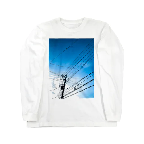 青空グラフィック Long Sleeve T-Shirt