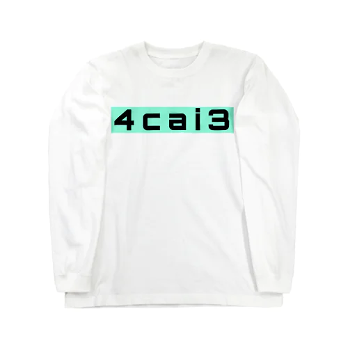 4cai3 GREEN  ロングスリーブTシャツ