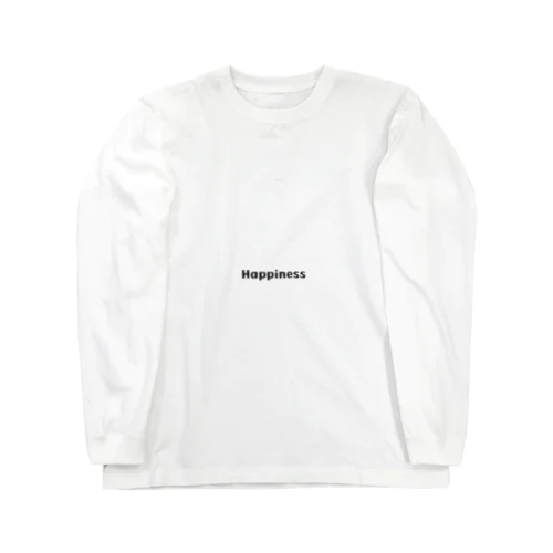 Happiness ロングスリーブTシャツ