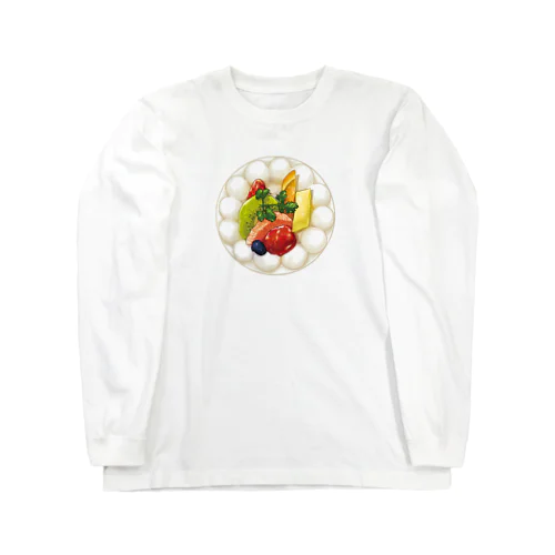 フルーツショートケーキ Long Sleeve T-Shirt