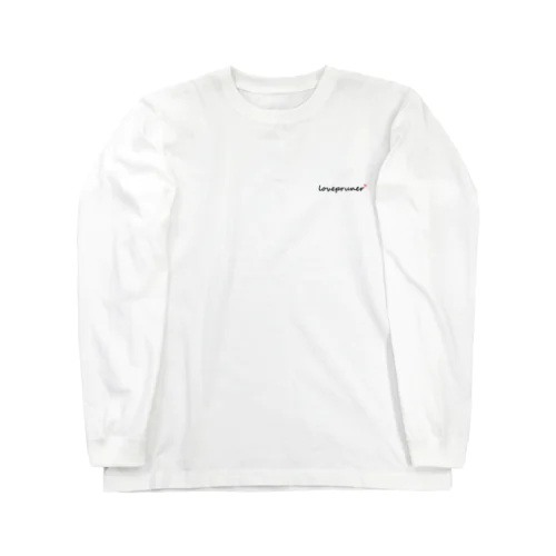 【PRUNER】ラブプリュネ/英字プリント Long Sleeve T-Shirt