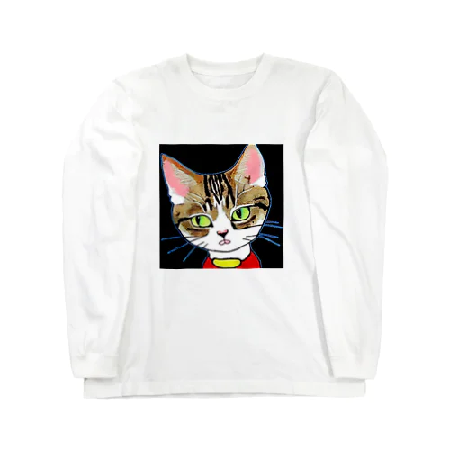 クール猫 ロングスリーブTシャツ