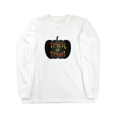 トリックオアトリートカボチャ Long Sleeve T-Shirt