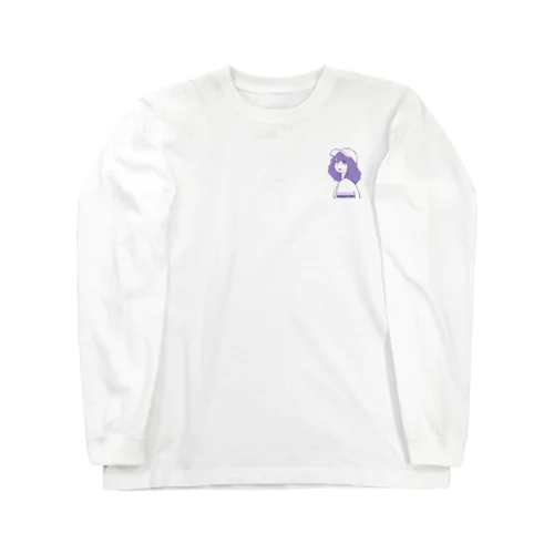 うわのそらchan(胸元ロゴ) Long Sleeve T-Shirt